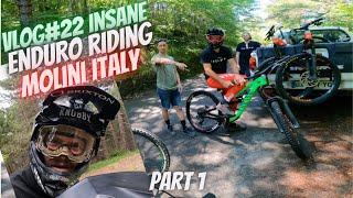 INSANE enduro trails in Molini Italy With Dimitri Tordo - PART 1 VLOG#22 | Jack Moir |