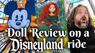 Unboxing a doll on a ride at Disneyland/California Adventure | Merida #Brave