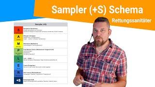 Sampler (+S) Schema Rettungssanitäter Ausbildung Berlin