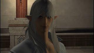 Final Fantasy XIV: Endwalker - Estinien Visits our room