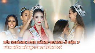 Bùi Khánh Linh đăng quang Á hậu 3, làm nên kỷ lục chưa từng có