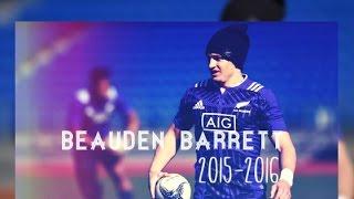 Beauden Barrett 2015 - 2016 HD