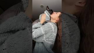 Повторно связать свитер для кота мне просто не позволят #свитерспицами #вязаниедляначинающих