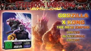 Unboxing - GODZILLA x KONG - THE NEW EMPIRE -  4K Steelbook