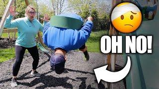 SWING BACKFLIP CHALLENGE! *Terrifying*