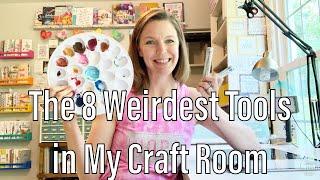 The 8 Weirdest Tools I Use in My Craftroom (and why you need them!)