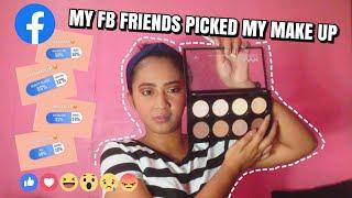 LETTING MY FB FRIENDS PICK MY MAKEUP + HAUL!!! | Ruby Enorme