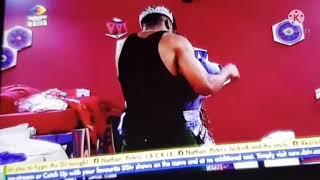 #bbnaija Cross touch  Angel breasts and kiss  her#shineyaeye.