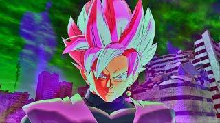 Dragon Ball Xenoverse 2 Mod Body-Changing Challengers: (Rosé Goku Black) PC Gameplay