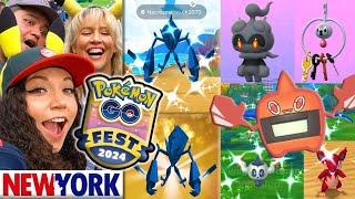 SHINY NECROZMA & MARSHADOW: NYC POKÉMON GO FEST 2024!