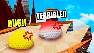 GOLF IT! NOS ENFADAMOS MUCHISIMO CON ESTE MAPA BUGEADO!
