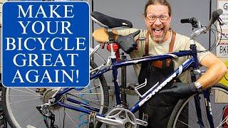 DO THIS! Before you buy a new bike! YOUR BIKE is GOOD ENOUGH for who it's for  Easy Bike Tuneup 