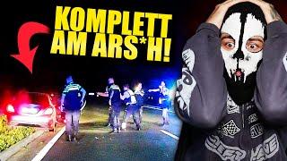 100 COPS vs 1 MERCEDES! 