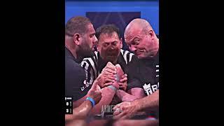 The Moment Devon Realized it was Over  | #armwrestling #Levan #devon #shortsvideo