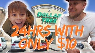 Father and Son Survive on Dollar Store Food for 24 hours with $10