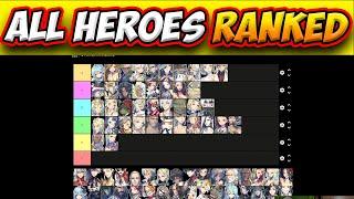 Exos Heroes, ALL HEROES RANKED TIER LIST!