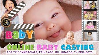 BABY models ONLINE Casting for TV Commercials