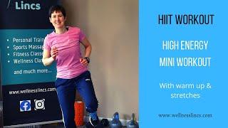 HIIT mini workout (High energy strength and cardio)