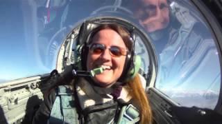 Flying an L39 jet fighter trainer