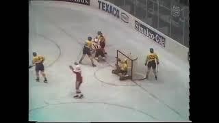 1977 - WC - Pierre Larouche Scores for Team Canada