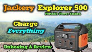 Jackery Power Station 500 Full Review - Incredible | Portable | Powerful