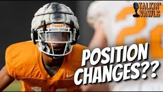 Position Changes at Spring Practice?? | Vol Football