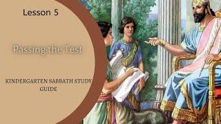 Passing the Test | Kindergarten Sabbath Study Guide