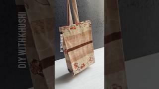 DIY Easy Handbag|Travel bag sewing #shorts #diy