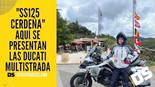 En esta CARRETERA presentan las MULTISTRADAS | SS 125 CERDEÑA paraíso motero | AdventoursDS