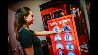 Selfie Mirror met Augmented reality @ Vrienden van Amstel Live 2020 Backstage - Interactive Concept