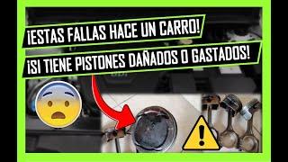 5 Sintomas De PISTONES De Motor DAÑADOS o Torcidos 