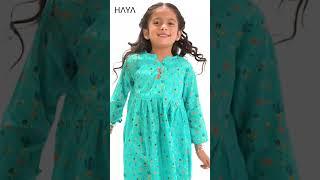 Step into style with HAYA! Explore our trendiest collections for girls. #haya  #fashion #apparel