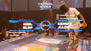 Miel & Elef vs Cerizz & Jiade 2vs2 1/4 finals @ Frequency SS21