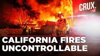 California Wildfire Live | Six Wildfires Burning In Los Angeles County |LIVE Palisades Fire |US News