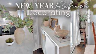 FRESH NEW YEAR DECORATING || HOW TO INTENTIONALLY STYLING NEW DECOR || STUDIO McGEE + HEART & HAND