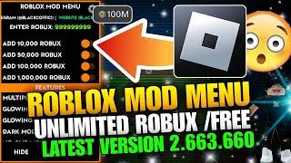 Roblox Mod Menu Unlimited Robux Update 2025 | Roblox Mod Apk Unlimited Robux & Speed Fly Jump Mod