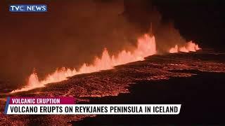 Iceland Volcano Erupts Weeks After Thousands Evacuated From Reykjanes Peninsula