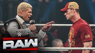 Cody Rhodes: “I want to wrestle John Cena, not this whiny b**ch": Raw, March 17, 2025