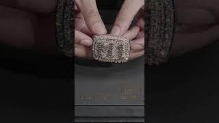 The Biggest Custom Iced Out Champion Ring Ever Made? #Shorts