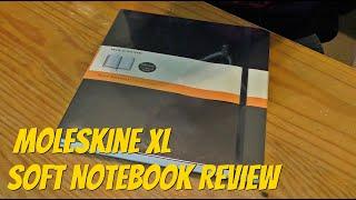 FBS Gear:  Moleskine XL Softcover Notebook Review