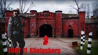 FORT 11 WITH TRACES OF WWII BATTLES / The Battle of Konigsberg 1945