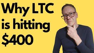 Litecoin LTC crypto review 2024 - could hit $400 per coin (currently $85.15)