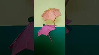 How to make umbrella with paper ️️ #shorts #shortsfeed #trendingshorts #youtubeshorts #umbrella