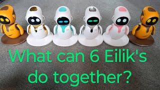 What can 6 Eilik's do together? let's find out #eilikrobot #eilik #eilikdq #robot