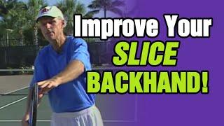 Tennis Backhand - How To Improve Your Slice Backhand With Drills