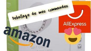 Déballage de mes commandes Aliexpress  et Amazon 