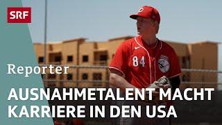 Erster Schweizer Baseball-Profi – Der einsame Weg in die Major League | Reporter | SRF