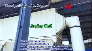 Advanced Rotary Drum Dryer for Biomass Wood Pellet Production