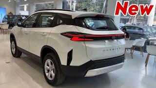 2025 TATA HARRIER Updated New Model || Harrier Pure Plus 2025 White Colour Review