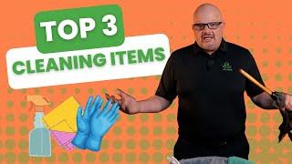 3 items you NEED for cleaning!